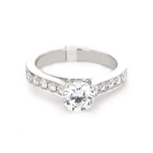 0.55 ctw Diamond Solitaire Engagement Ring