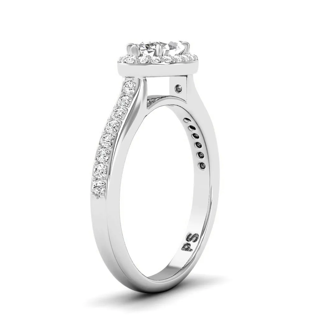 0.80-3.30 CT Round & Marquise Cut Lab Grown Diamonds - Engagement Ring