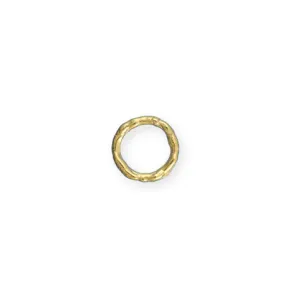 12mm Organic Ring - 12mm Organic Ring - 10K Gold Plated-Vintaj