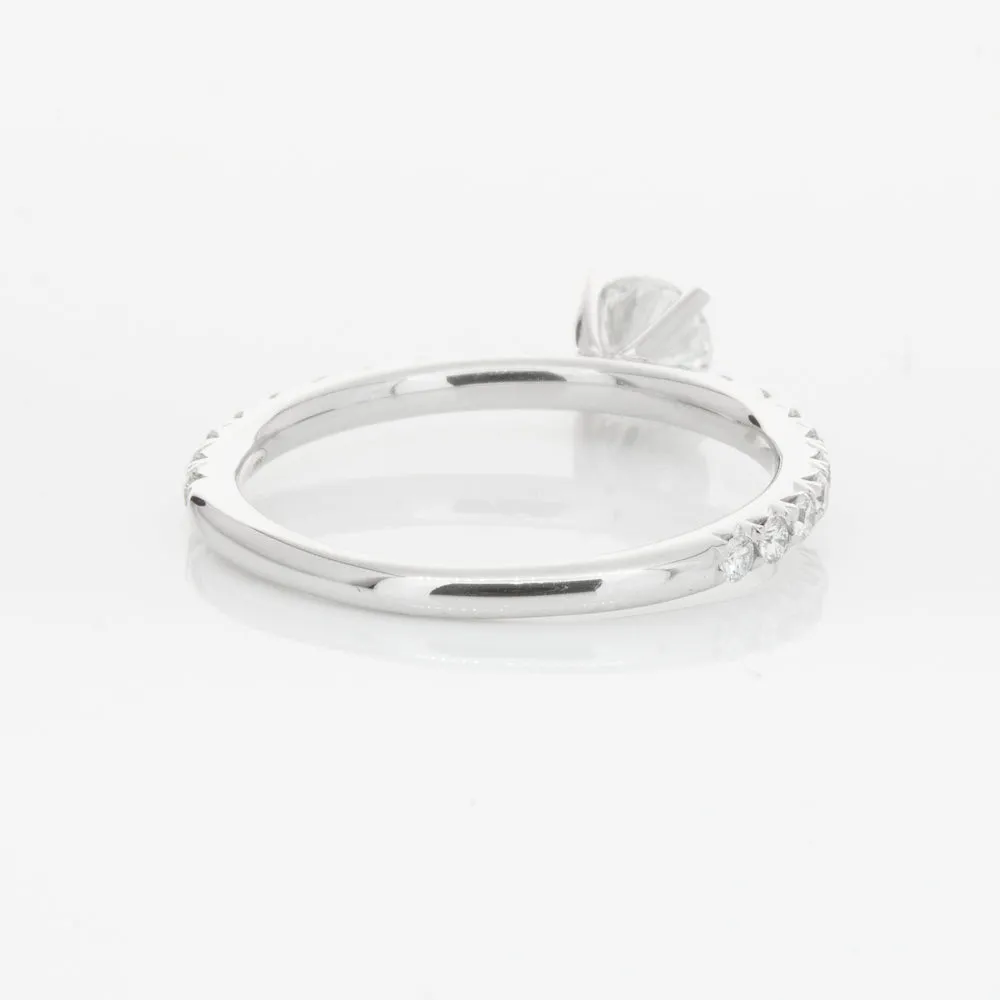 18ct White Gold .50ct Diamond Comet Ring