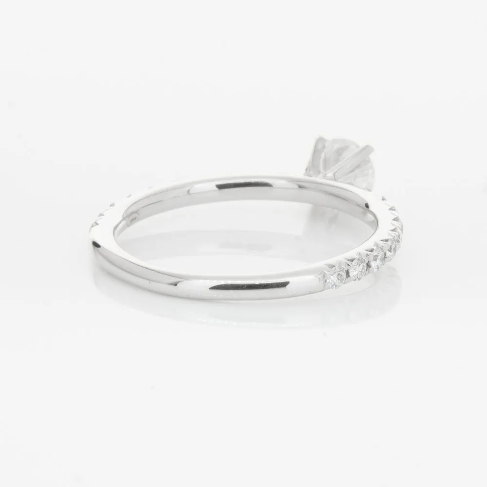 18ct White Gold .50ct Diamond Comet Ring