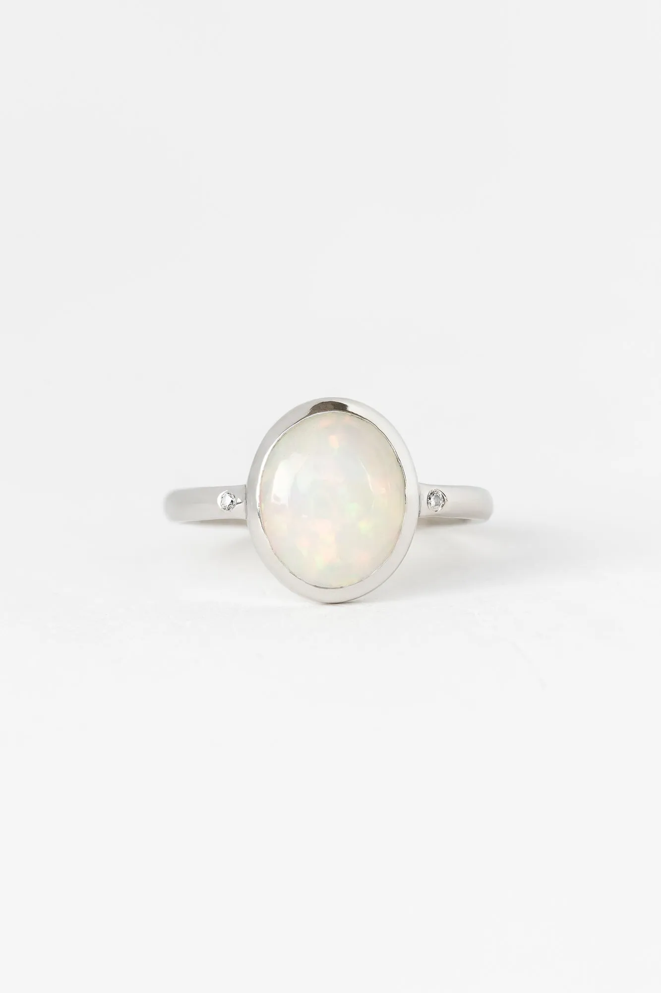 Bellatrix Ring with 1.71ct Ethiopian Opal