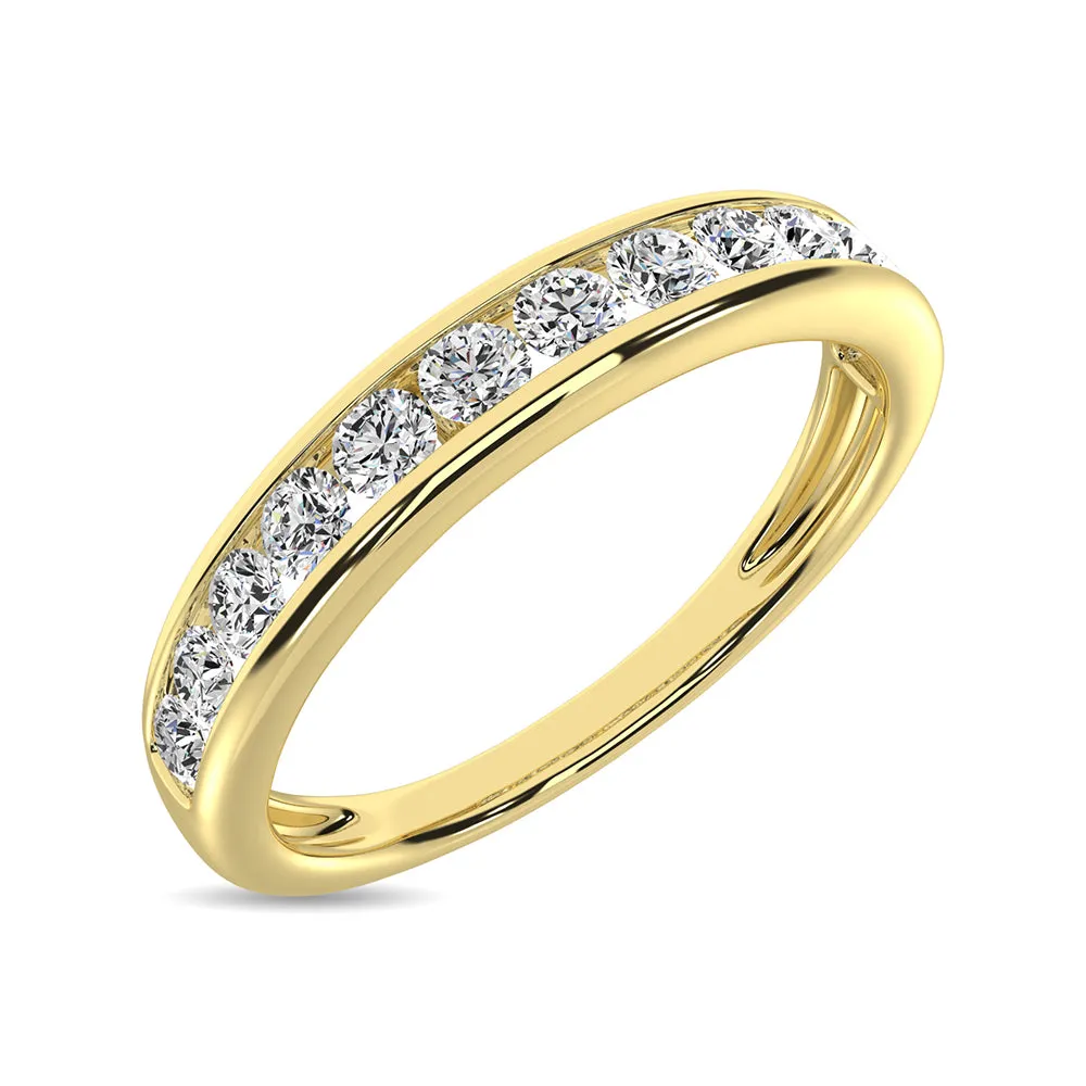 Channel Set Diamond 1 Ctw Anniversary Band