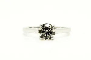 Classic 4 Prong Brilliant Cut Ring AD No. 0962