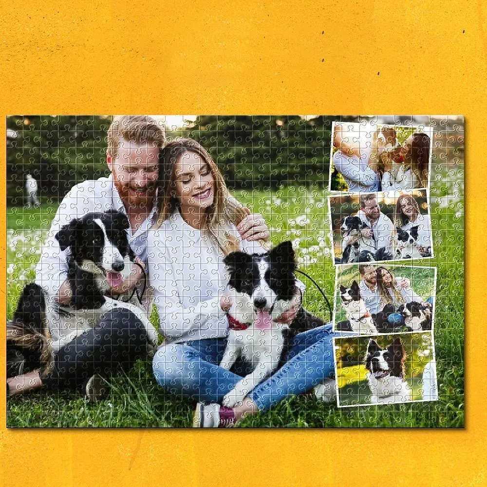 Custom Collage Puzzle Lovely Baby Family Make your own puzzle