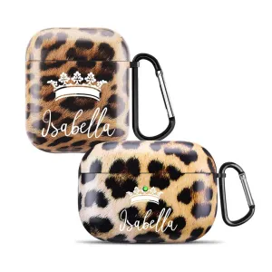 Custom Leopard Skin Airpod Case