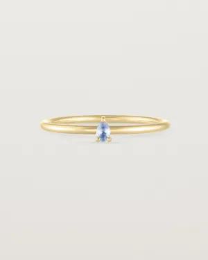 Danaë Stacking Ring | Ceylon Sapphire