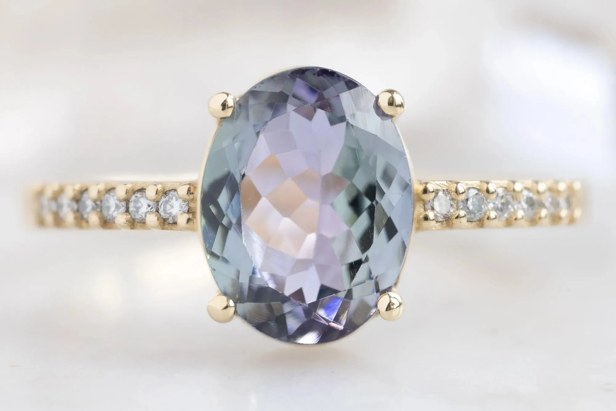 Design Your Own Custom Natural Tanzanite Engagement Ring