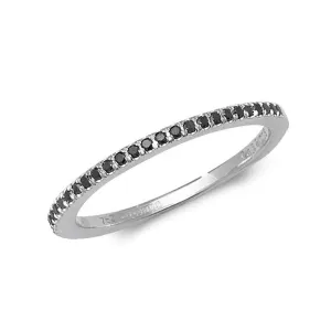 Diamond Jewellery 18K White Gold Diamond Band Ring RDQ179WB