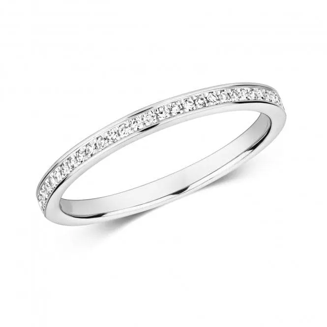 Diamond Jewellery 9ct White Gold Diamond Eternity Rings RD692W