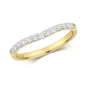 Diamond Jewellery 9ct Yellow Gold Diamond Ring RD819