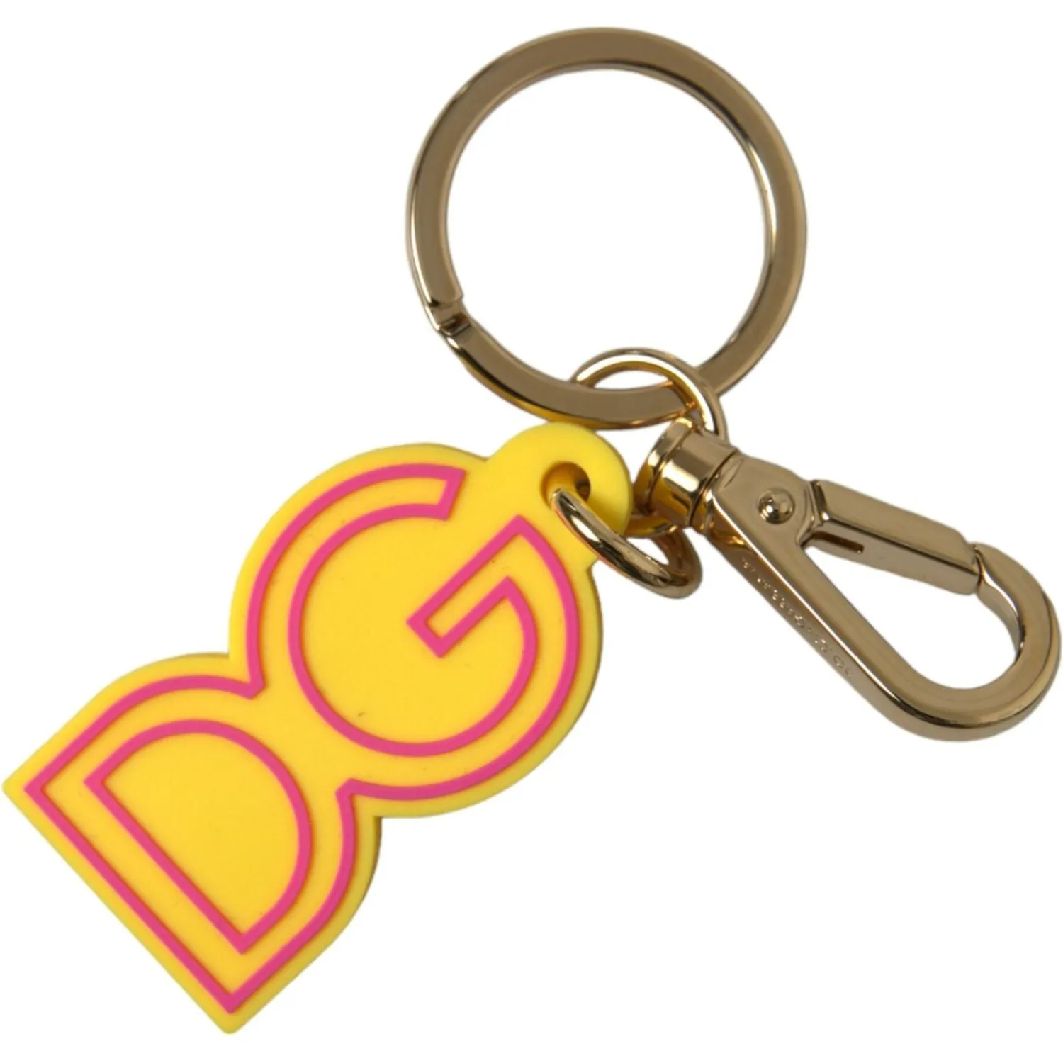 Dolce & Gabbana Chic Yellow Gold Keychain Charm