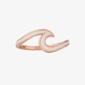 Enamel Wave Ring