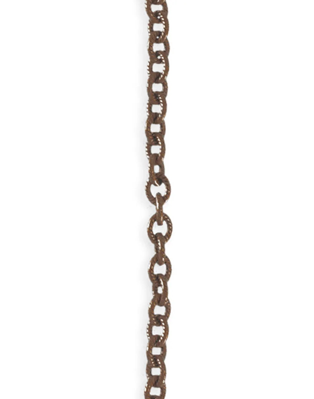 Etched Cable Chain, 4.1x5.1mm, (1ft)