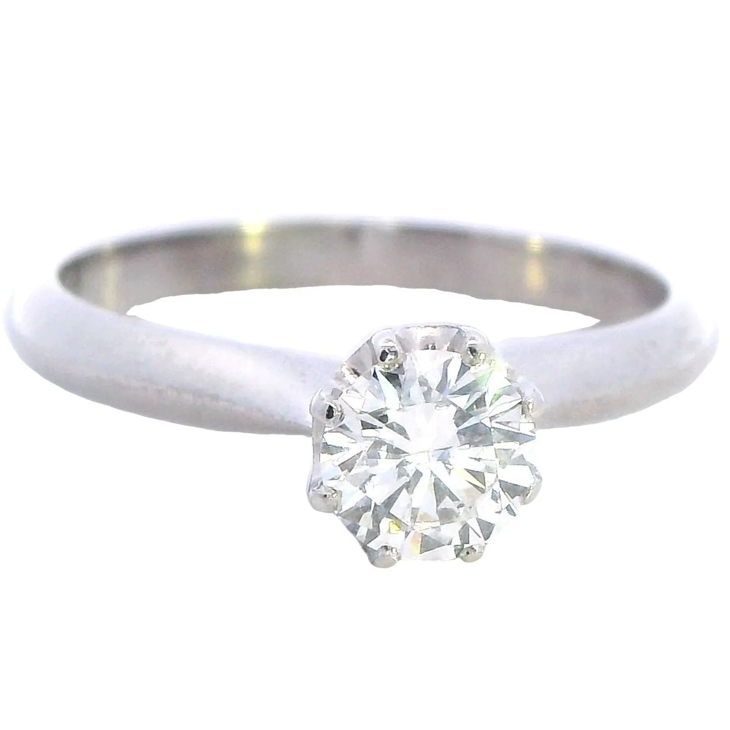 Ethereal Elegance: 18ct White Gold Bridal Ring Set