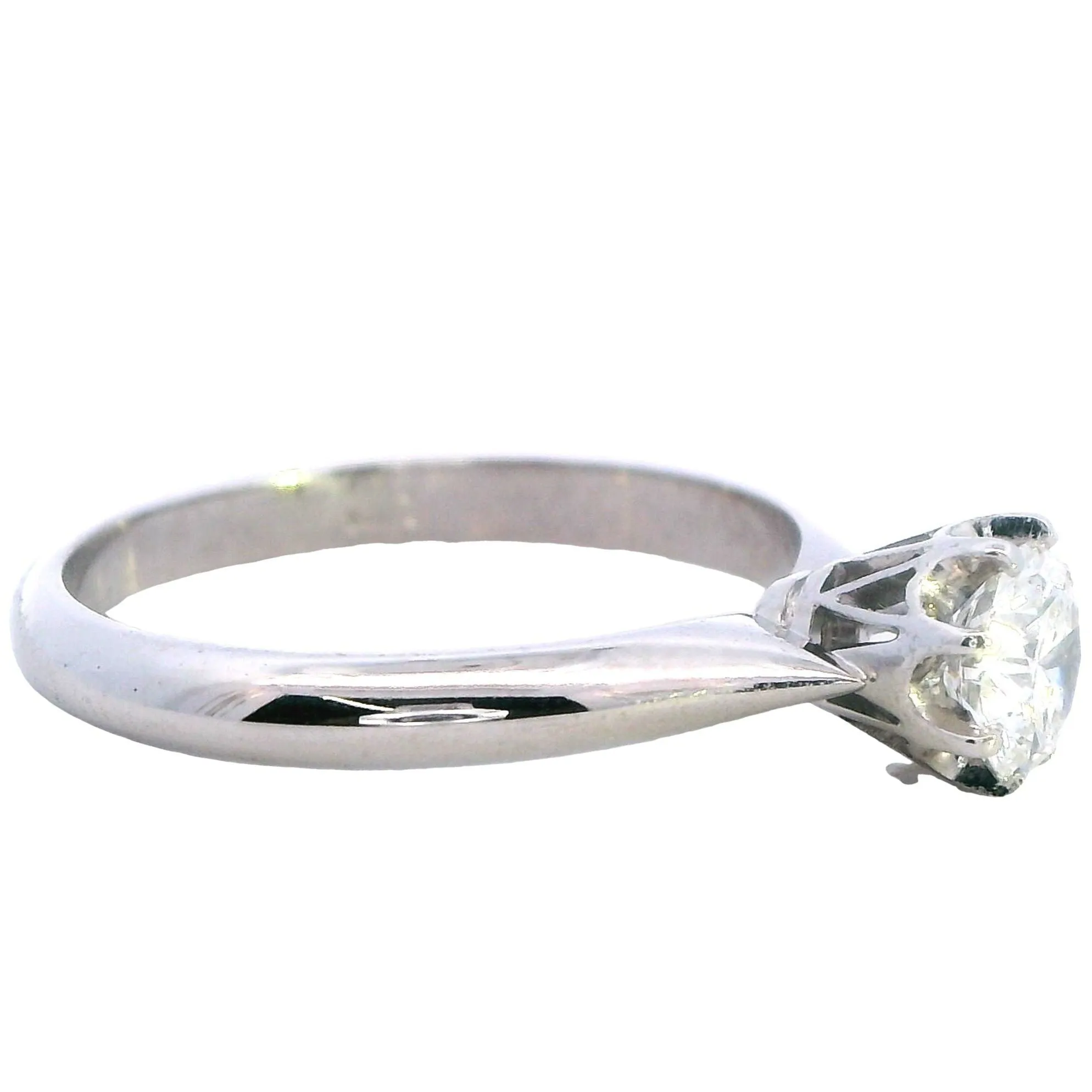 Ethereal Elegance: 18ct White Gold Bridal Ring Set