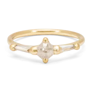 Extra Small Diamond Loire Ring - Size 5 - 9870