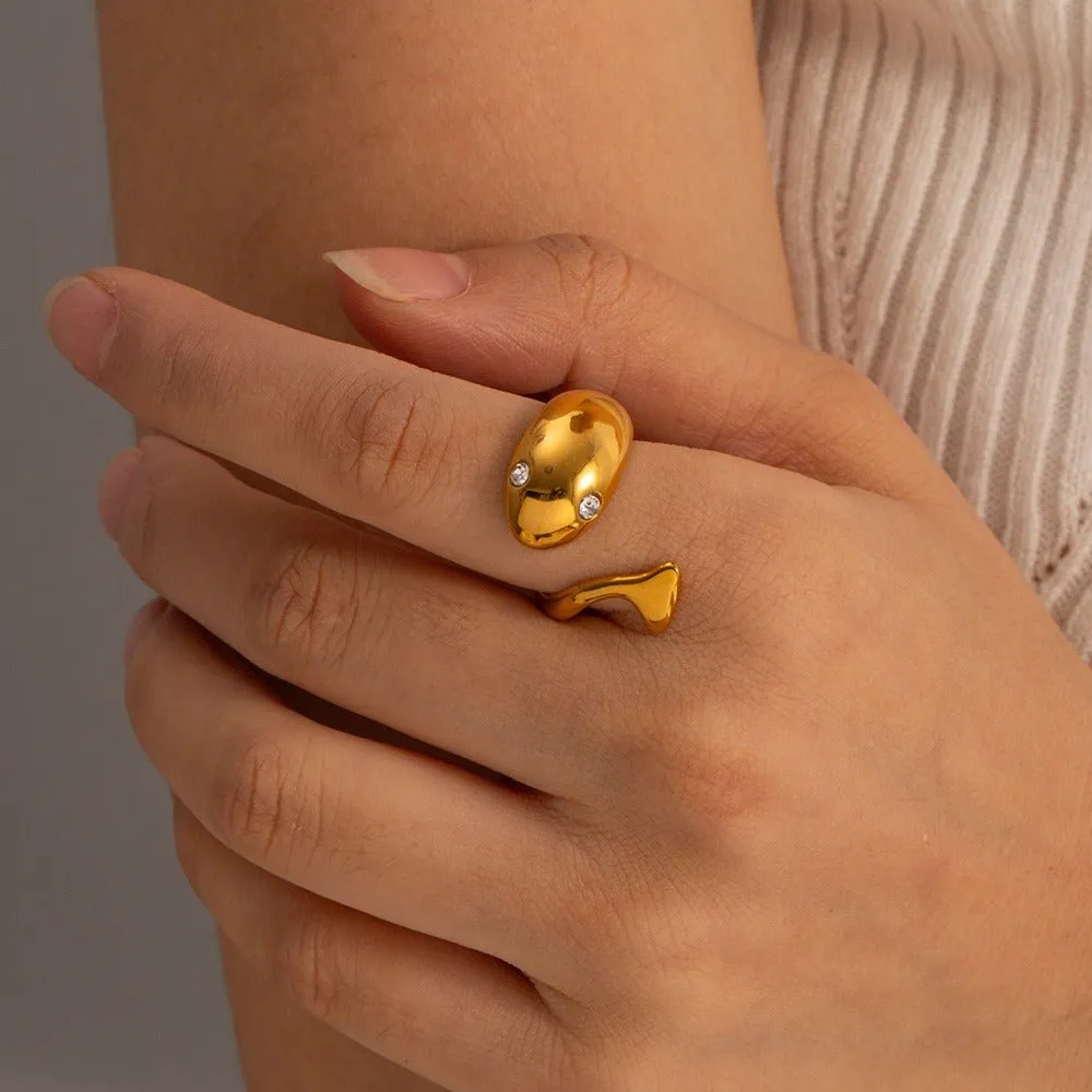 golden fish ring