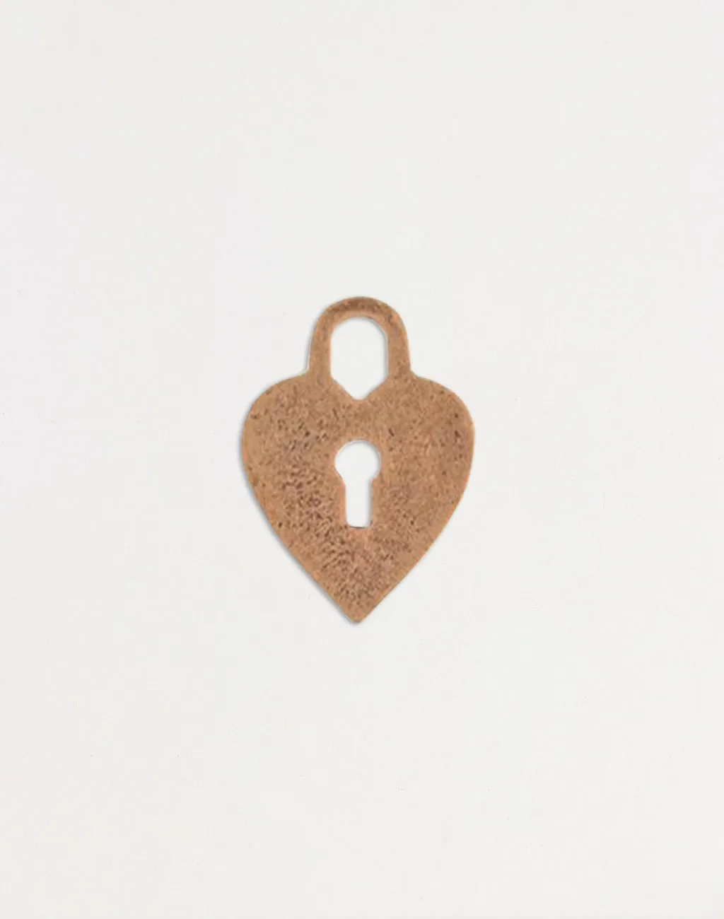 Heart Lock Blank, 24x17mm, (1pc)