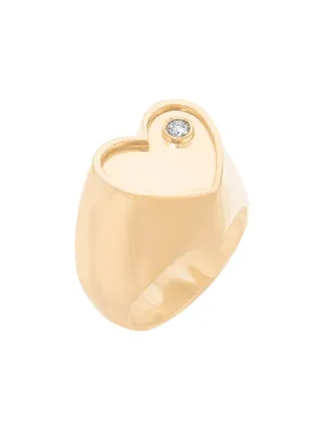 Heart Signet Ring