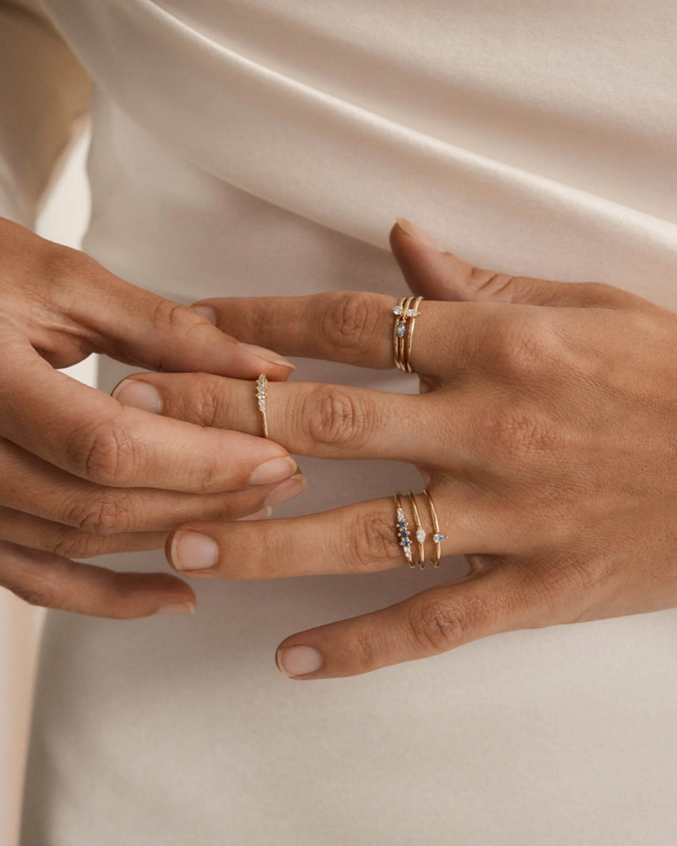 Lena Ring | Ceylon Sapphires & Diamonds