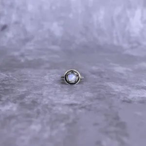 Lotus Dream - Moonstone Ring