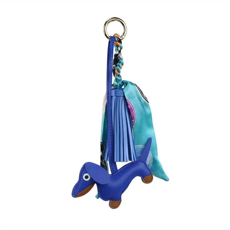 Lucky Dachshund Keychain