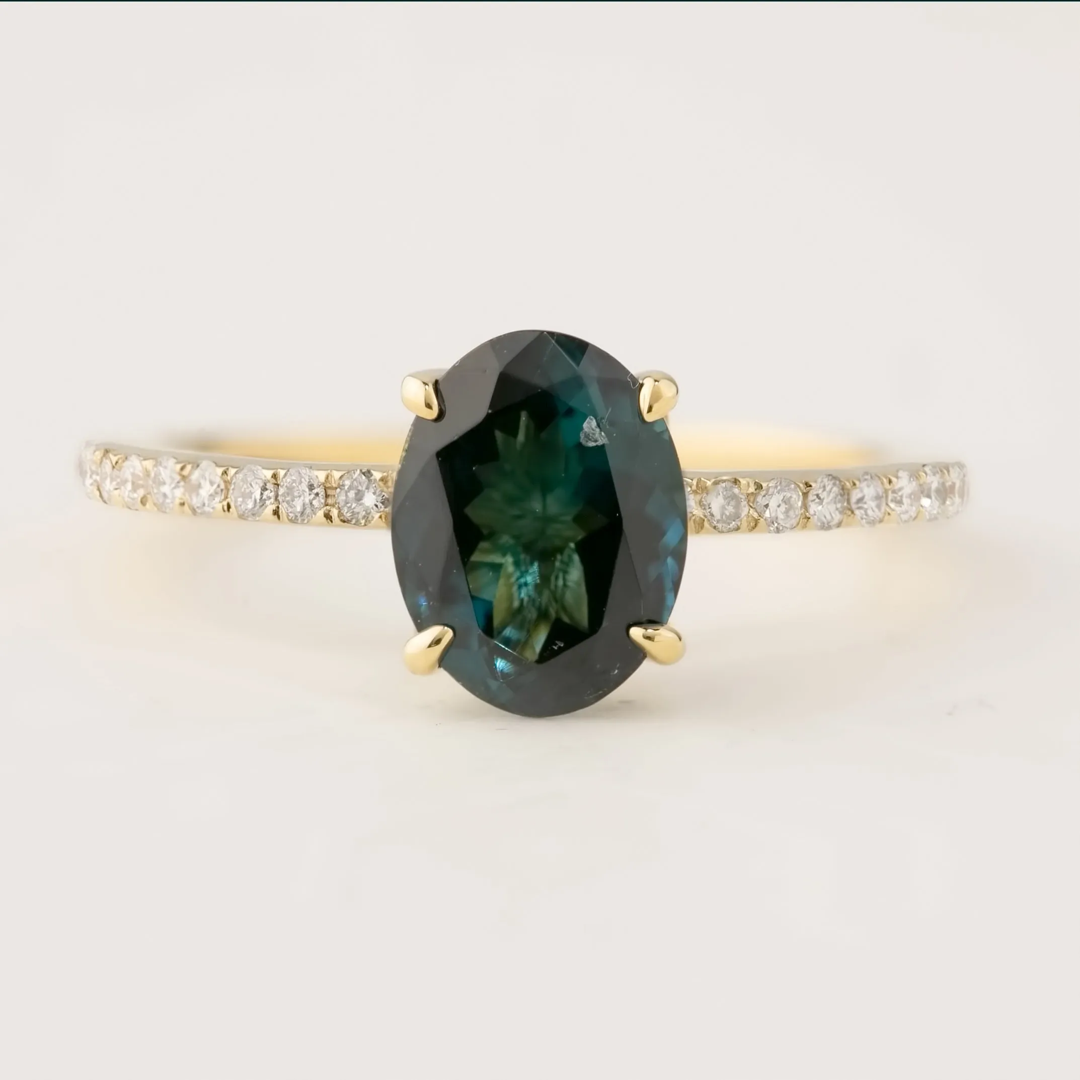 Maria Ring -  1.64ct Green Tourmaline (One of a kind)