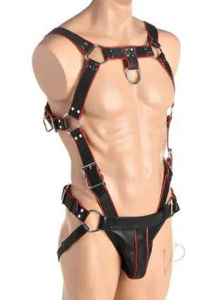 Master Series Heather's Harness Male Body Harness - Small/Medium