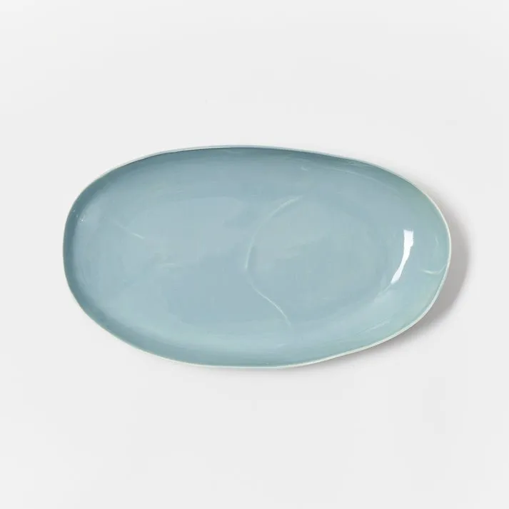 Medium Oval porcelain tray