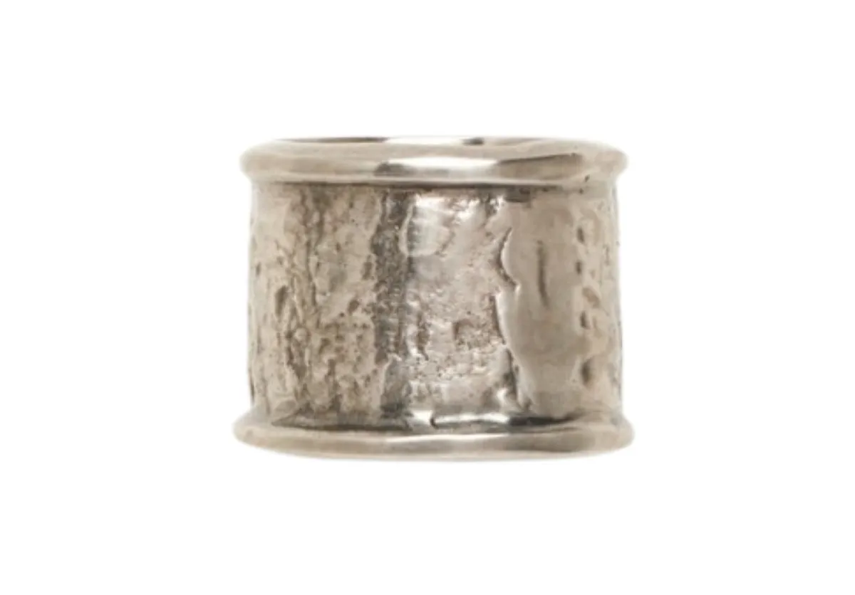 MELVIN NAPKIN RING | ANTIQUED PEWTER | SET OF 4