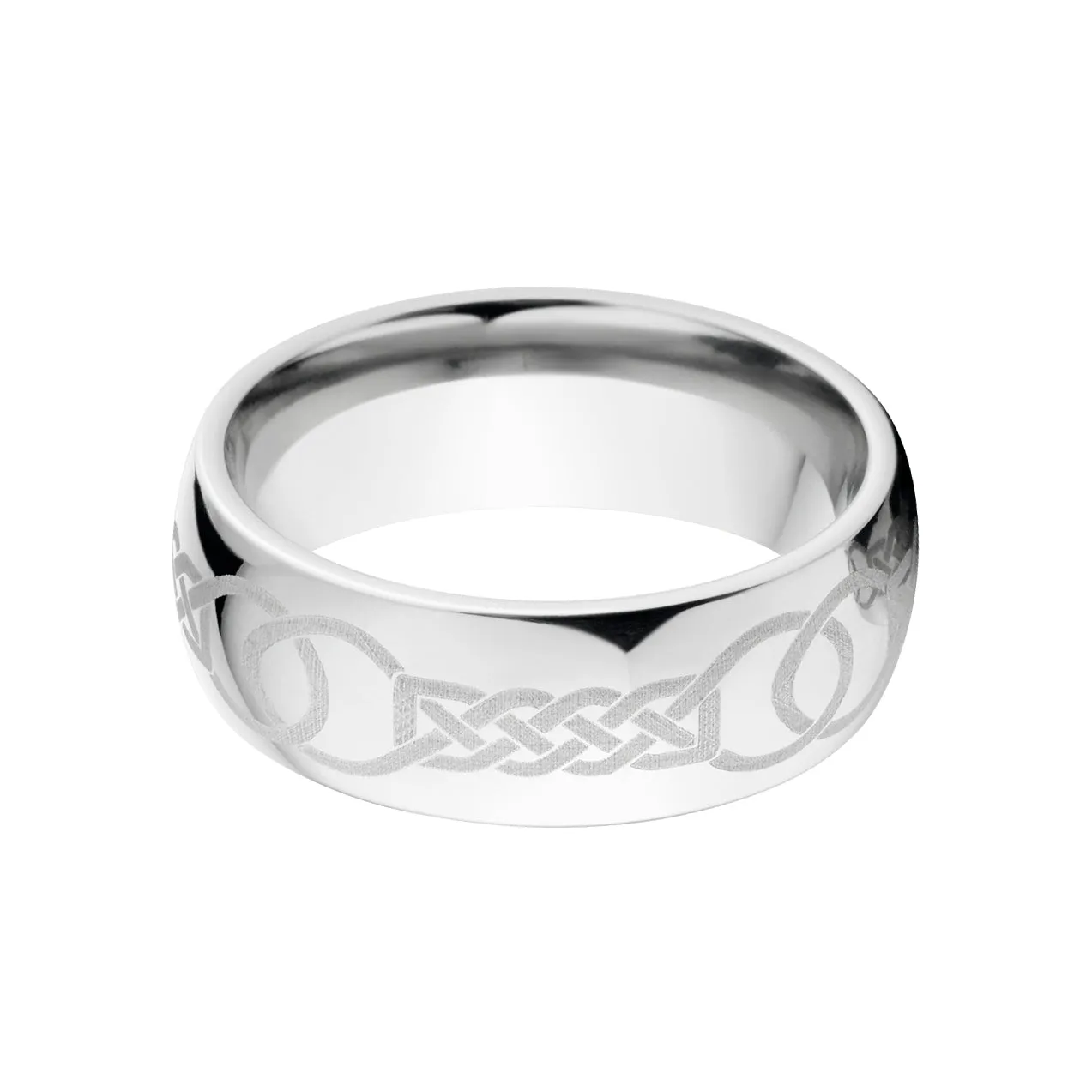 Mens Celtic Rings: Cobalt Celtic Wedding Band