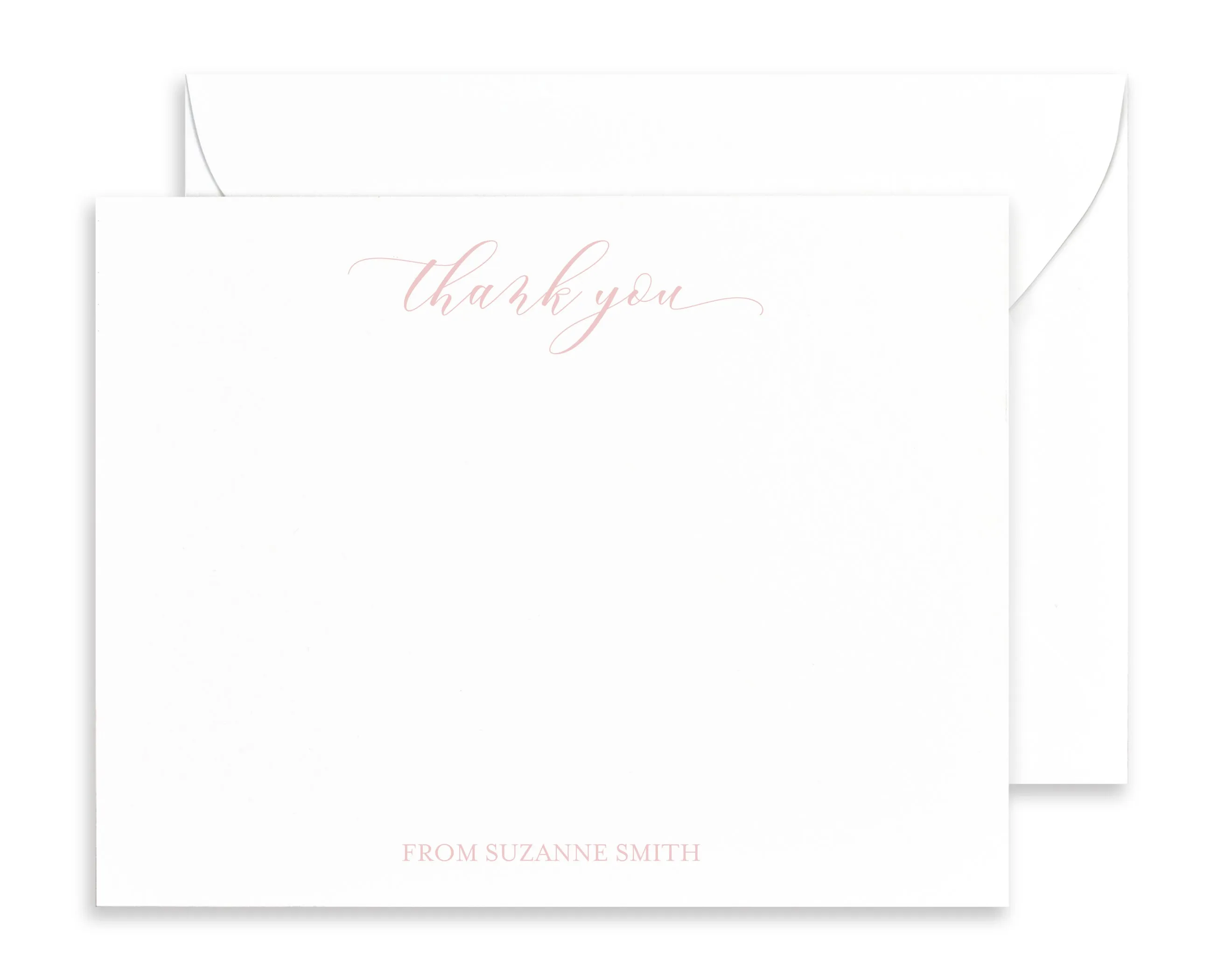 Personalized Thank You Note Cards