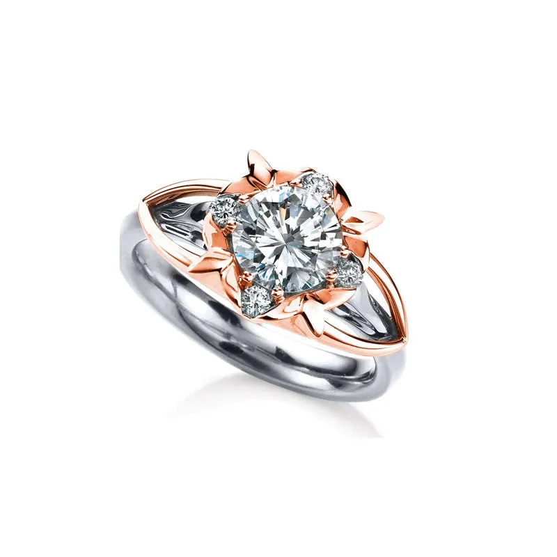 Primrose  Round Brilliant Diamond Engagement Ring