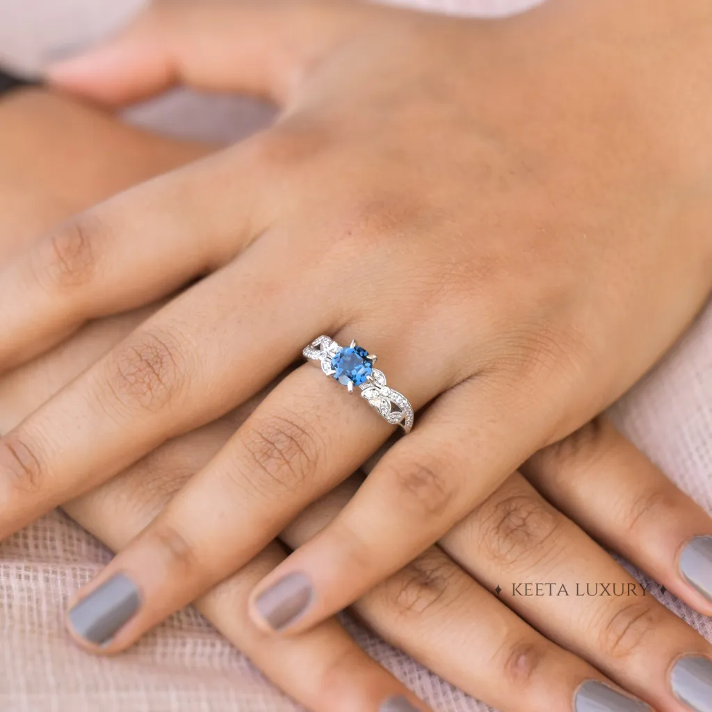 Regal Treasure - Blue Topaz Ring