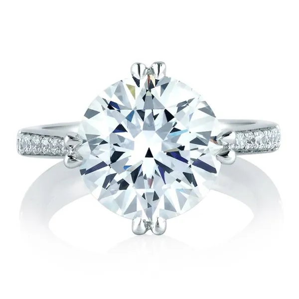 Round Diamond Solitaire Engagement Ring