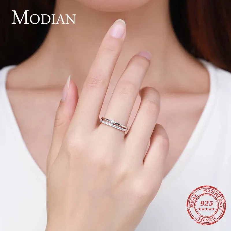 Simple Elegant Silver Ring