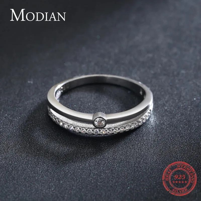 Simple Elegant Silver Ring