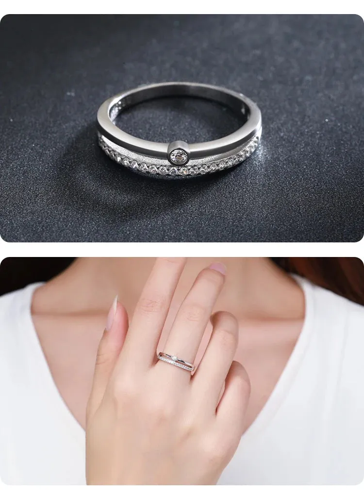 Simple Elegant Silver Ring