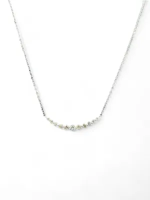 SMILEY DIAMOND NECKLACE