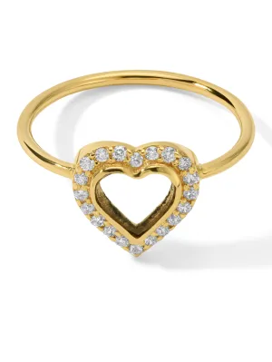 The Diamond Heart Ring