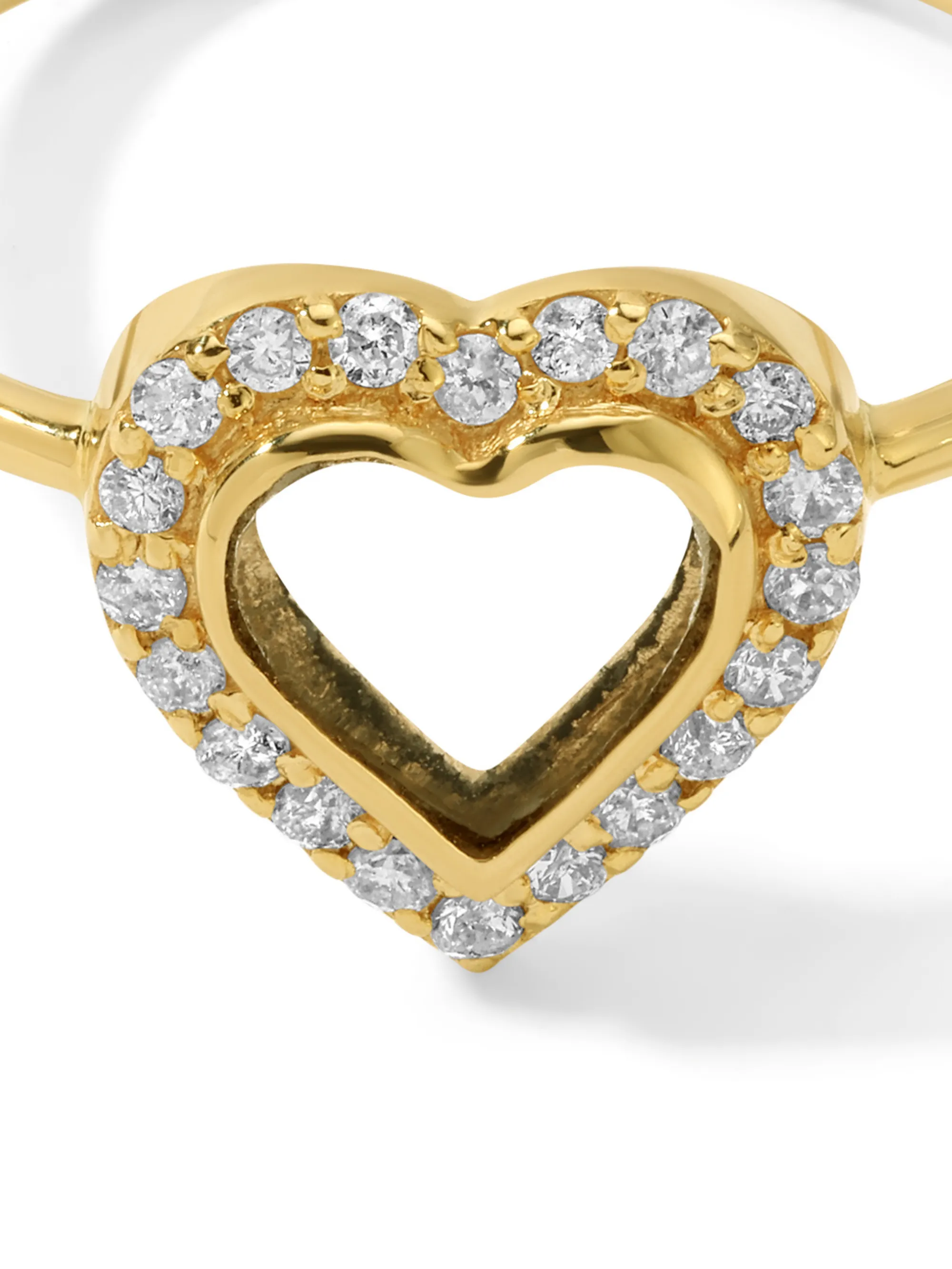 The Diamond Heart Ring