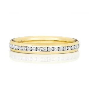 Wedding Band 18ct Gold Diamond Eternity Ring WQ220/I