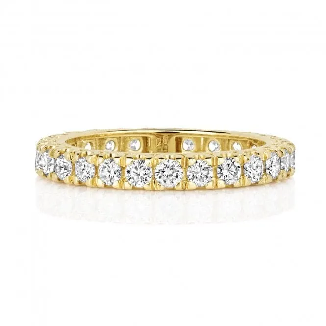 Wedding Band 18ct Gold Diamond Eternity Ring WQ260