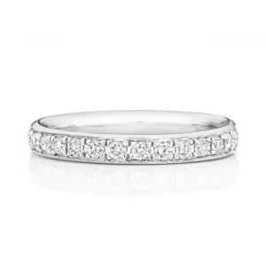 Wedding Band 9ct White Gold Diamond Eternity Ring W226W/I